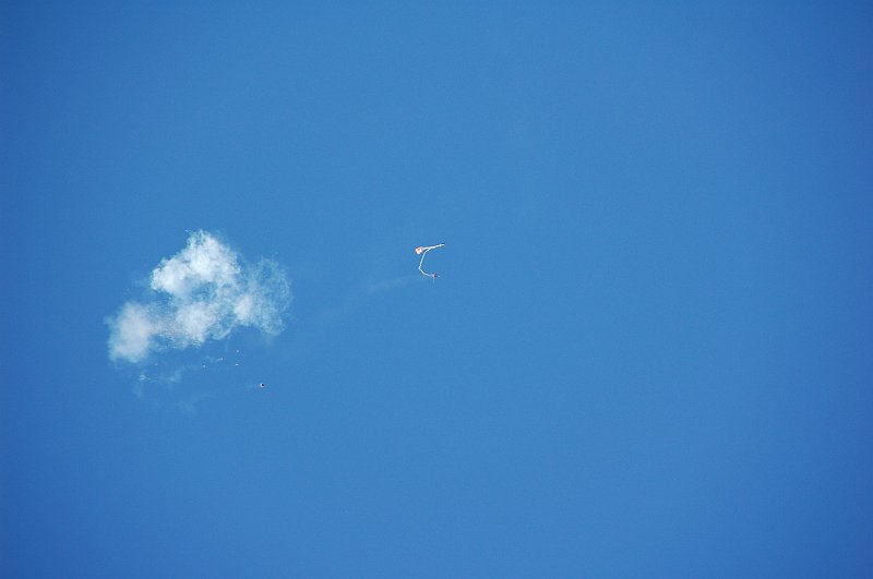 DSC_0720.JPG - Alpha IV ejection sequence: nose cone separation.